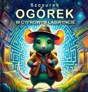 Szczurek Ogórek w Cyfrowym Labiryncie e-book + Kolorowanki do druku!