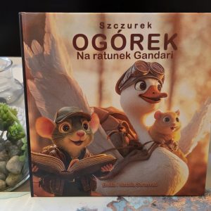 Szczurek Ogórek na ratunek Gandari KSIĄŻKA PAPIEROWA